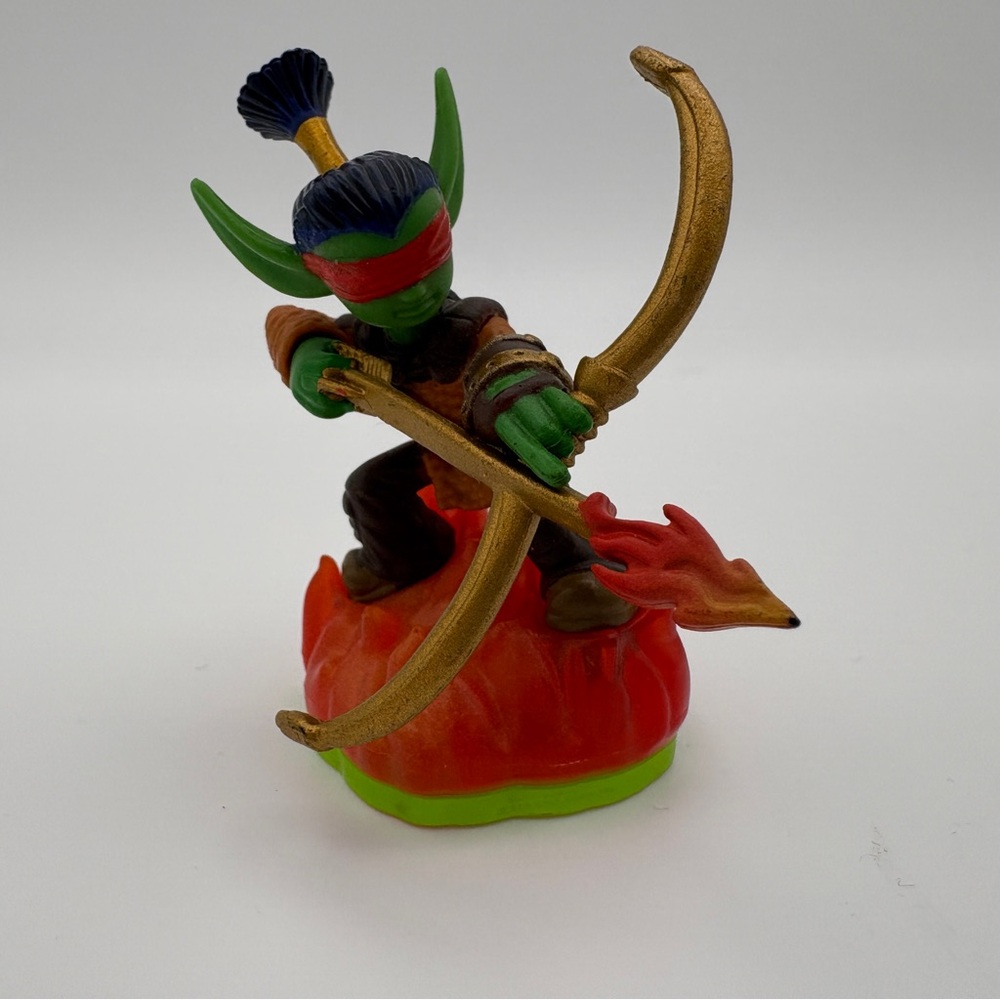 3 Characters for $21- Skylanders Spyro's Adventure Flameslinger Green Bottom